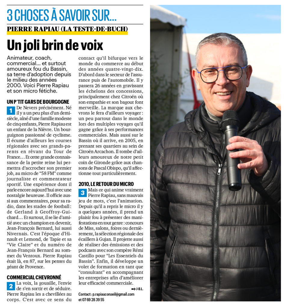 Article de presse